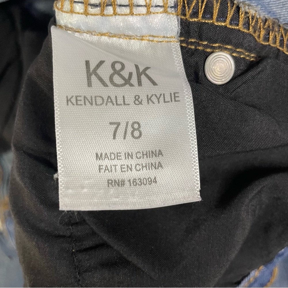 Kendall & Kylie Skinny Jean Women’s 8 Blue Medium Wash Mid Rise Ankle Classic - Picture 6 of 12